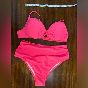 👙Brand New SHEIN HOT PINK!!! Bikini